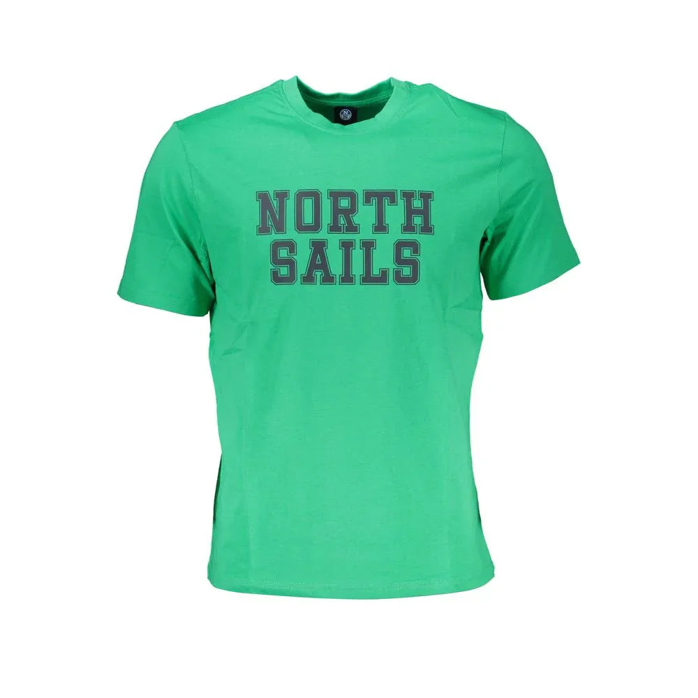 North Sails Verde Cotton Men T-Shirt - Zeiniez
