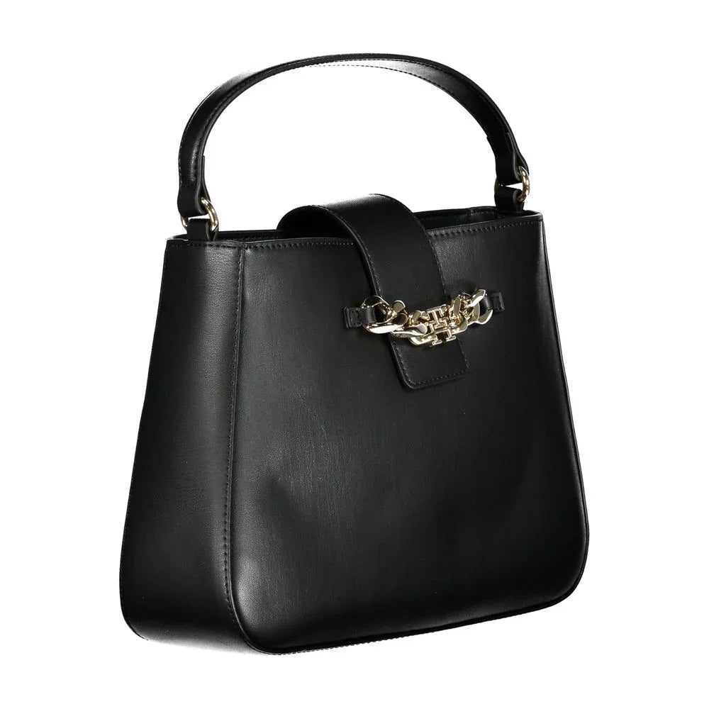 Tommy Hilfiger Nero Poliuretano Women Handbag - Zeiniez