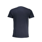 Cavalli Class Blu Cotton Men T-Shirt - Zeiniez