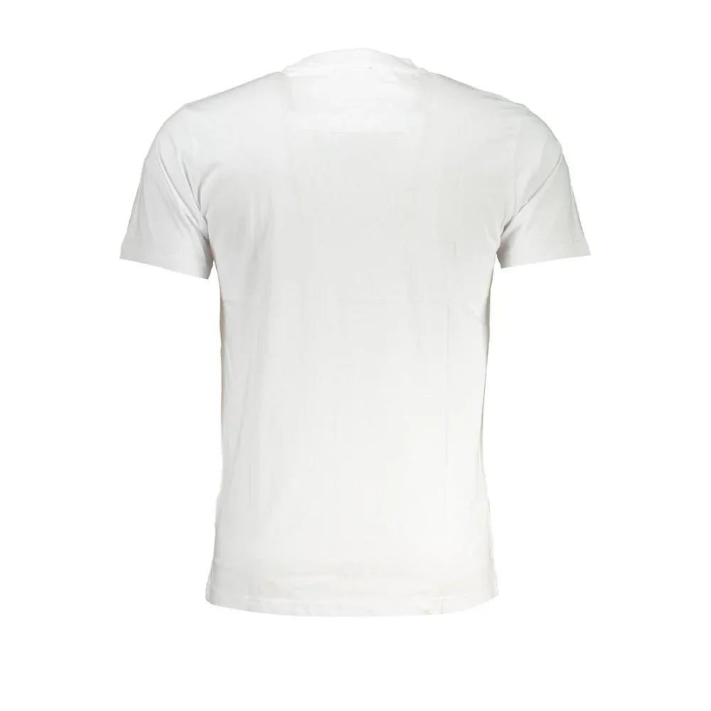 Cavalli Class Bianco Cotton Men T-Shirt - Zeiniez