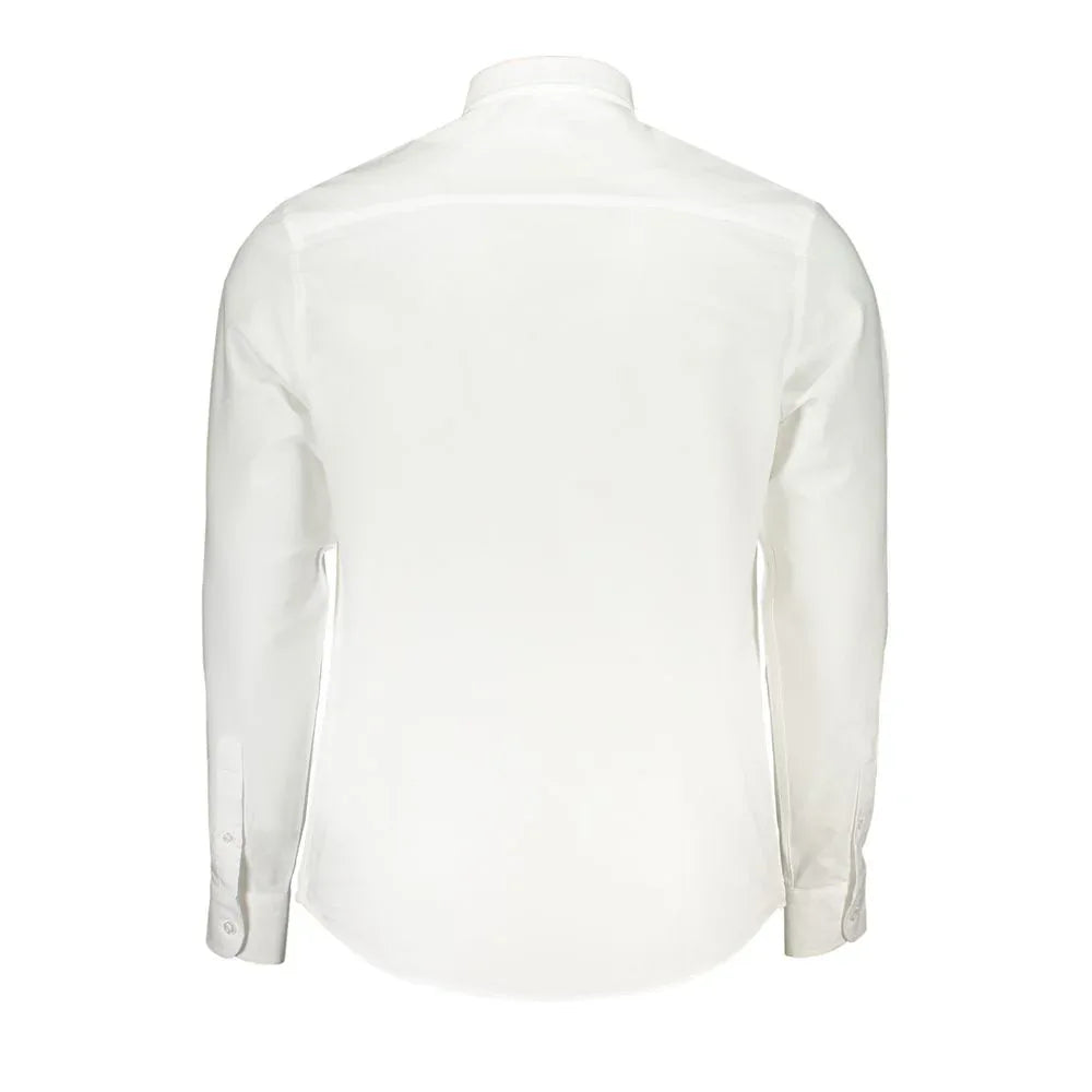 North Sails White Cotton Men's Shirt - Zeiniez