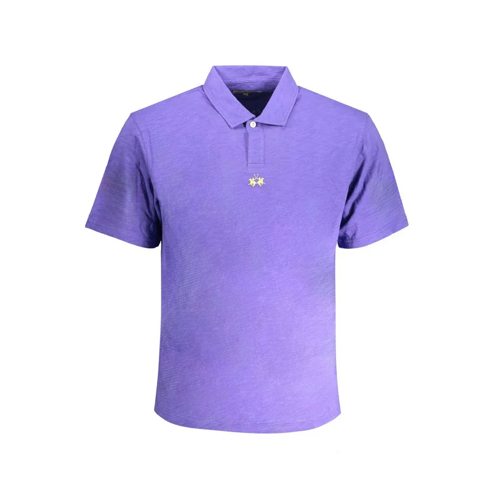 La Martina Arancione Cotton Mens Polo - Zeiniez