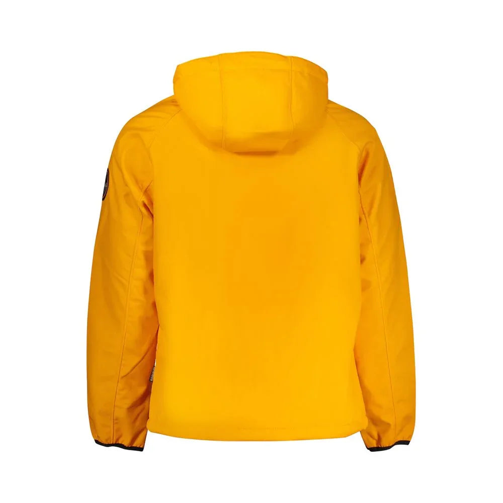 Napapijri Orange Recycled Polyester Men Jacket - Zeiniez