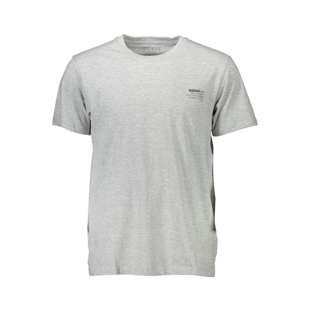 Guess Jeans Grigio Cotone Mens T-Shirt - Zeiniez