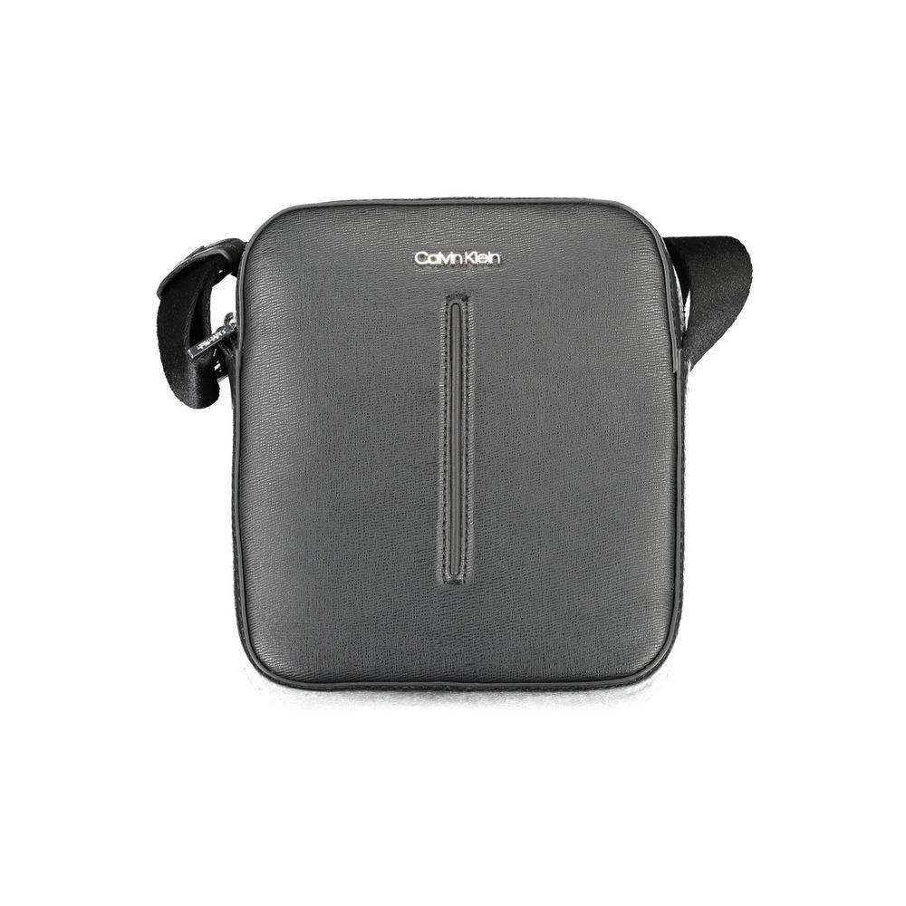 Calvin Klein Black Polyester Men's Shoulder Bag - Zeiniez