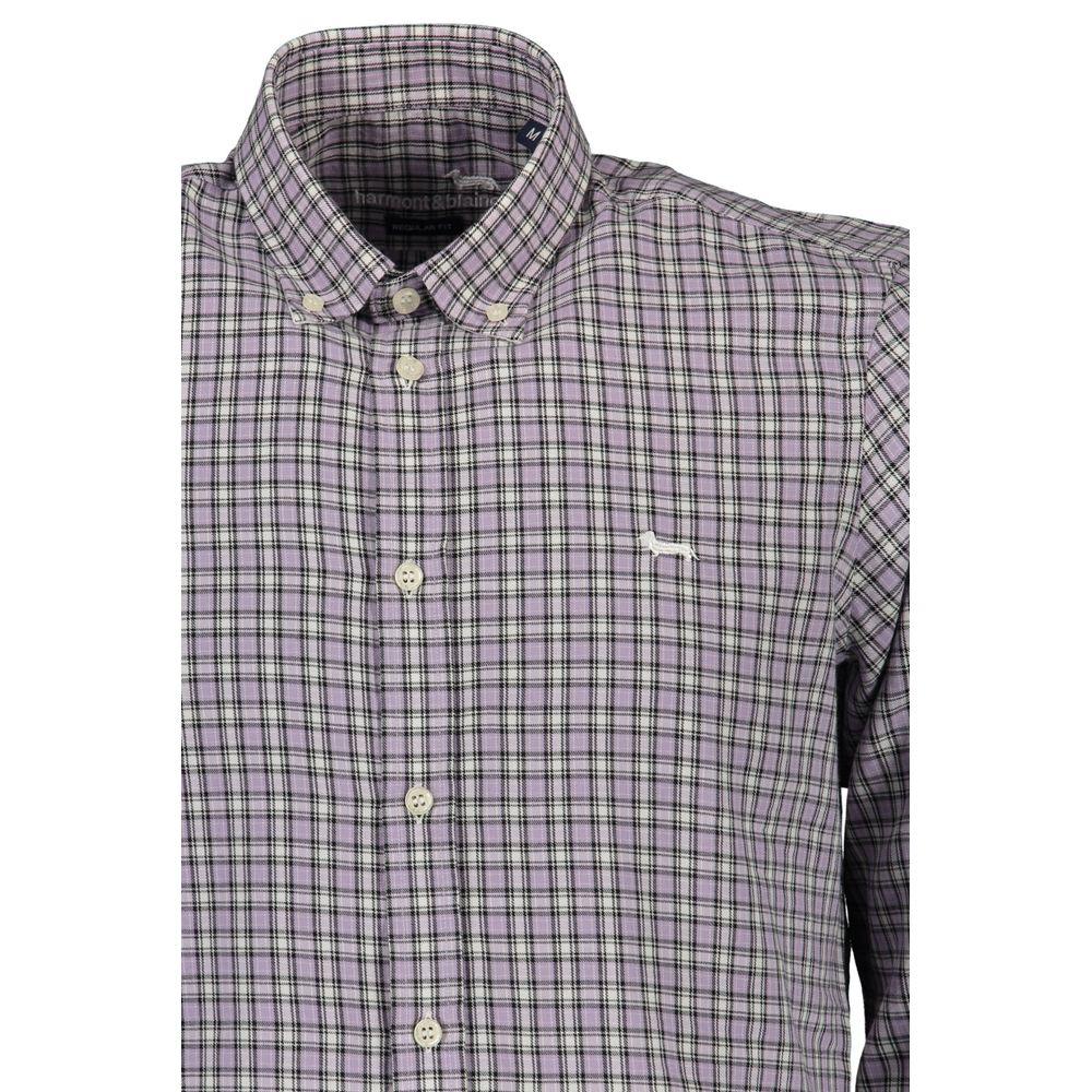 Harmont & Blaine Viola Cotton Men Shirt - Zeiniez