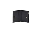 Valentino Garavani Black Calf Leather Bos Taurus Wallet