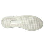 Dolce & Gabbana White Leather Gold Red Heart Sneakers Shoes - Zeiniez