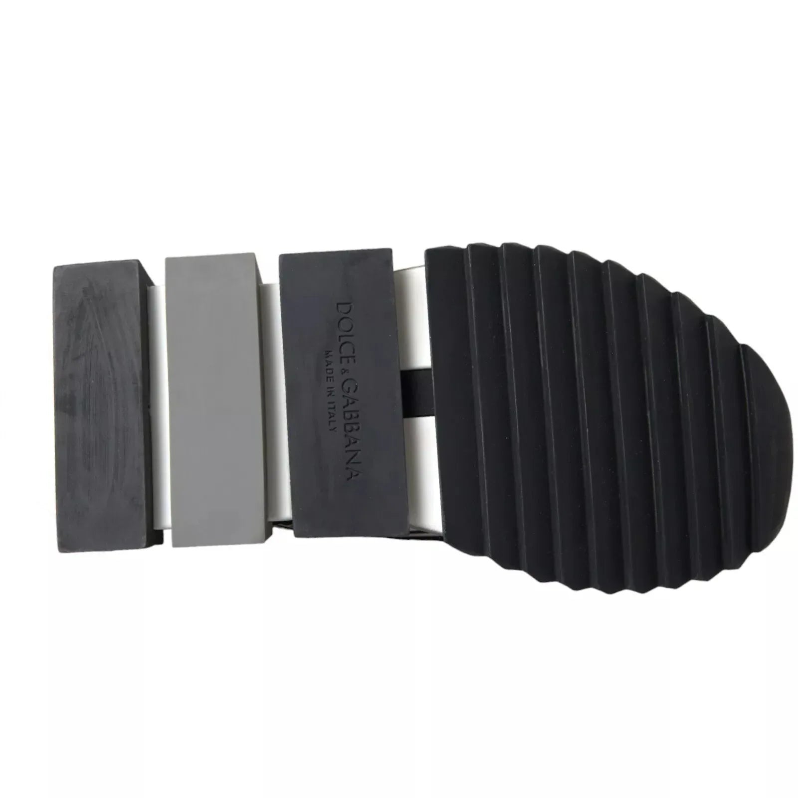 Dolce & Gabbana Black White Slip On Sorrento Sneakers Shoes - Zeiniez