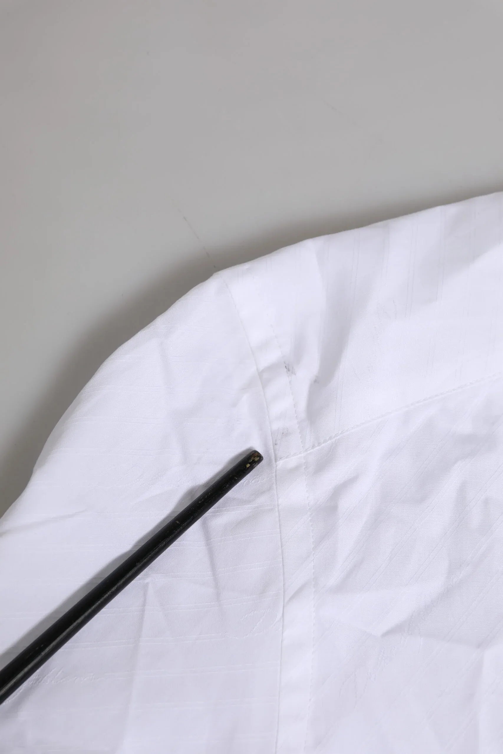 Dolce & Gabbana White Cotton GOLD Long Sleeves Formal Shirt - Zeiniez