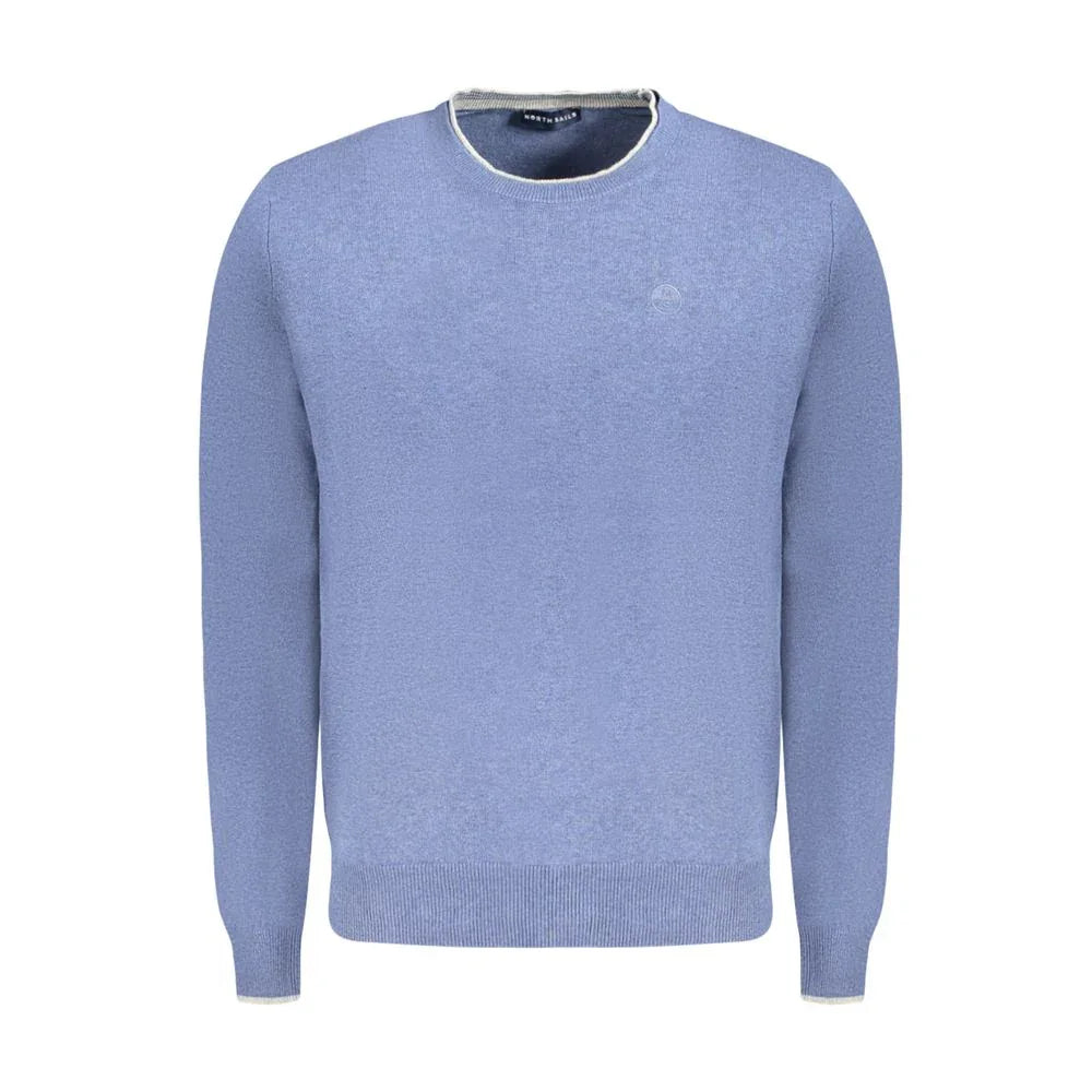 North Sails Blue Cotton Men's Sweater - Zeiniez