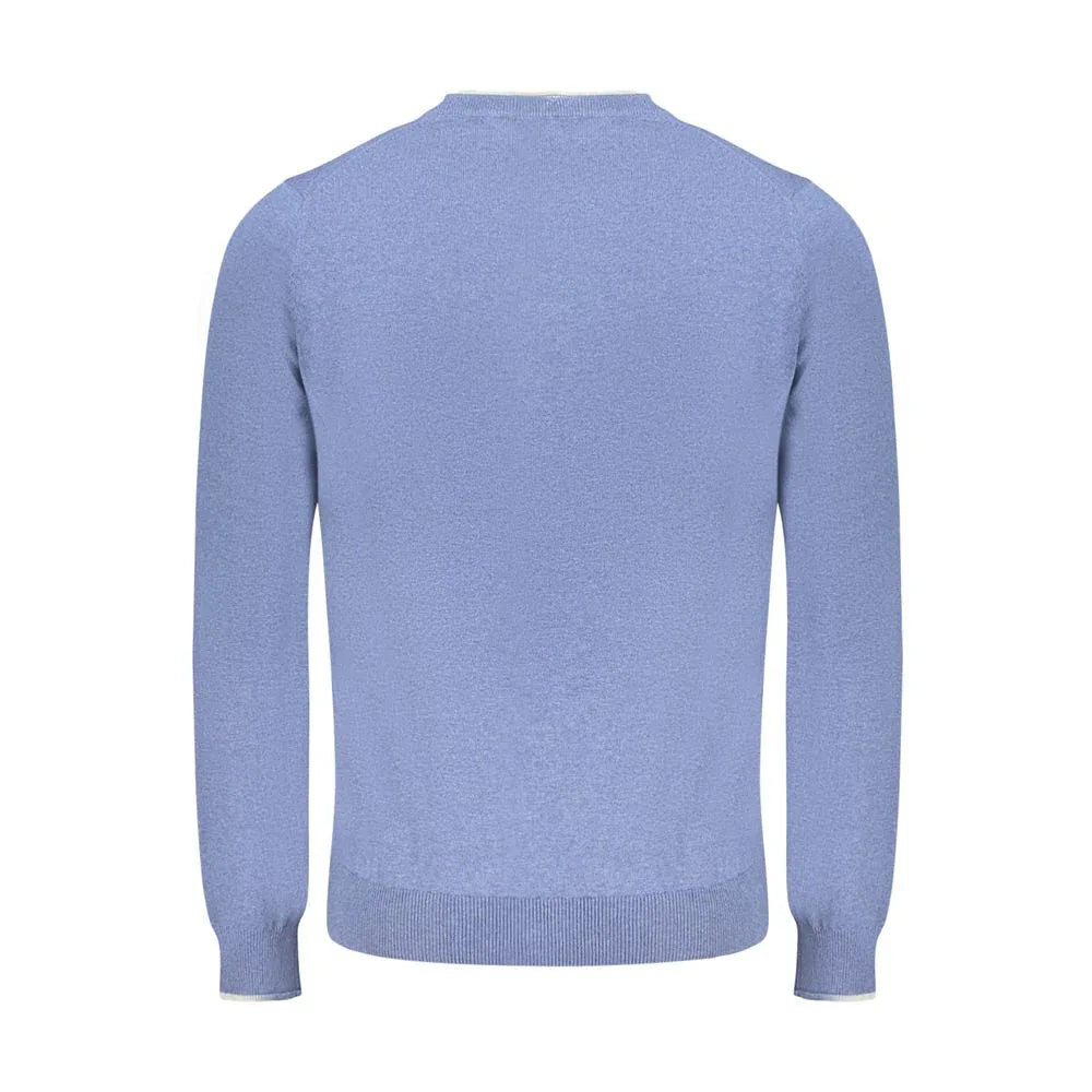 North Sails Blue Cotton Men's Sweater - Zeiniez