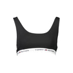Tommy Hilfiger Black Cotton Women's Sports Bra - Zeiniez