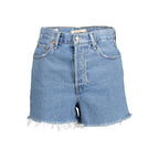 Levi's Blue Cotton Women Shorts - Zeiniez