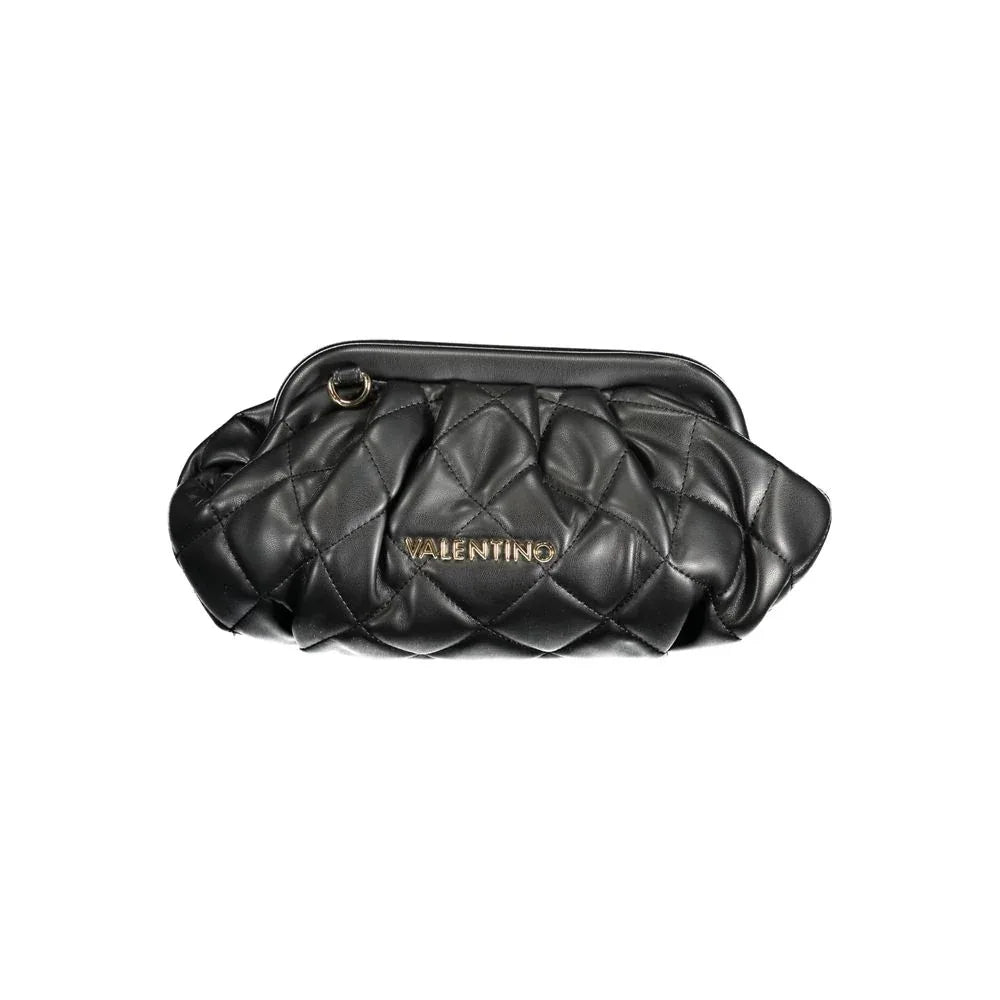 Mario Valentino Black Polyurethane Women Handbag - Zeiniez