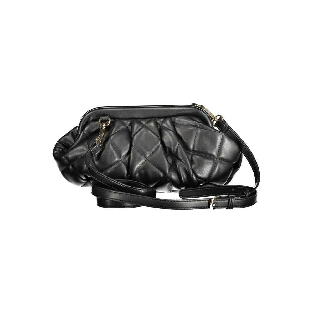 Mario Valentino Black Polyurethane Women Handbag - Zeiniez