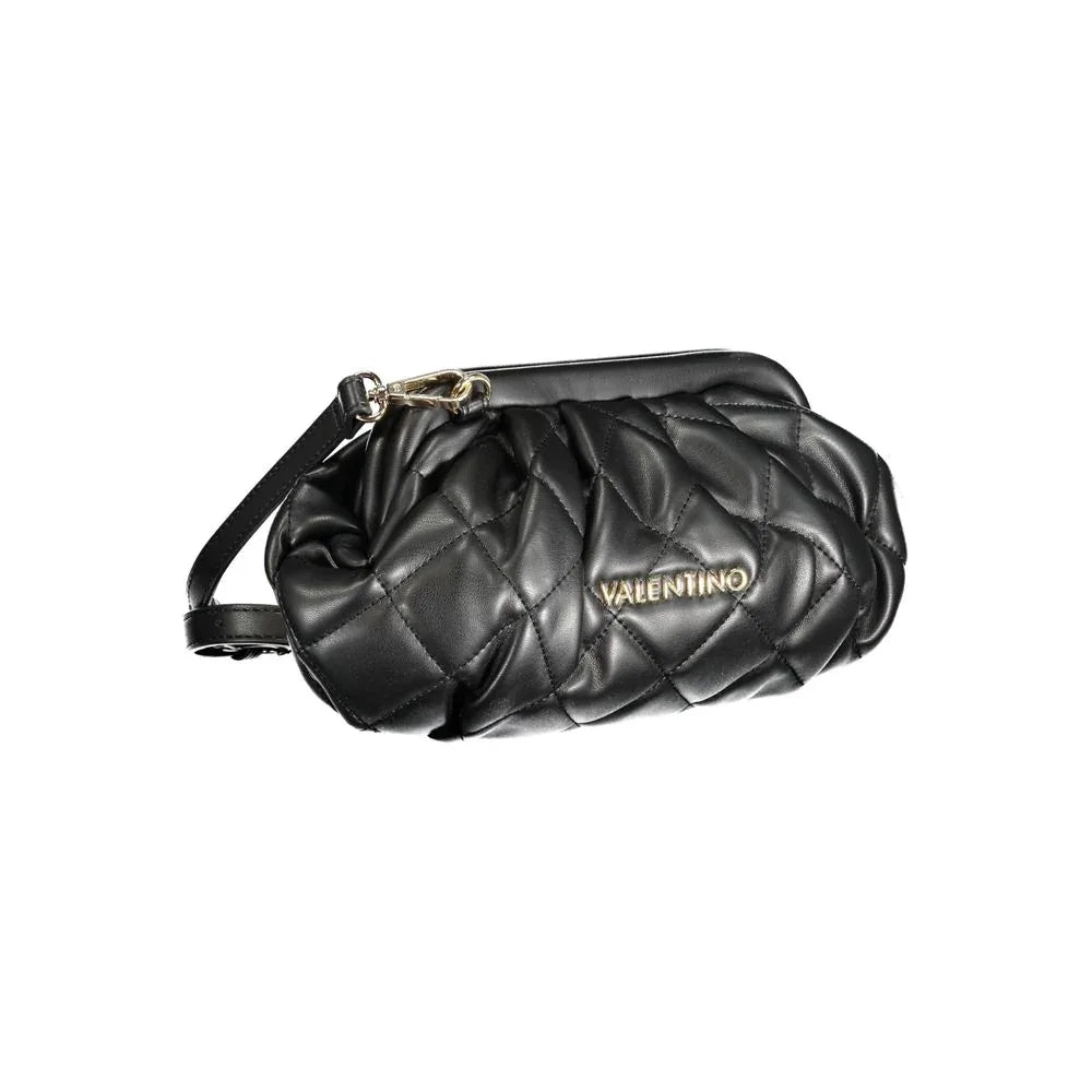 Mario Valentino Black Polyurethane Women Handbag - Zeiniez