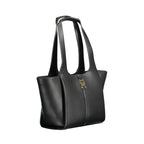 Tommy Hilfiger Black Polyurethane Women Handbag
