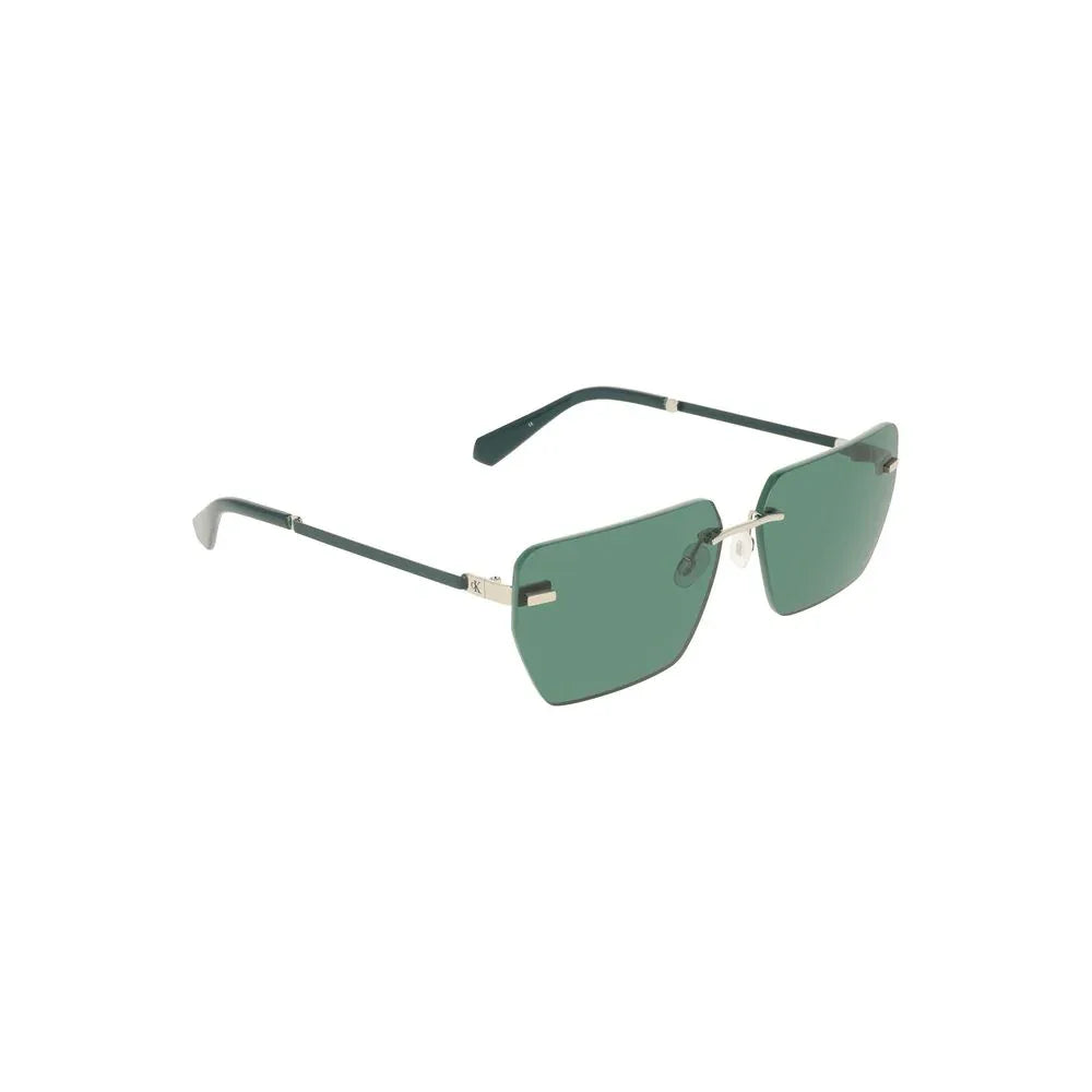 Calvin Klein Verde Metallo Mens Sunglasses - Zeiniez