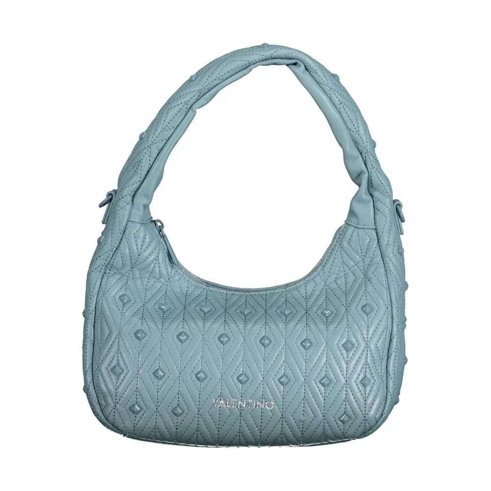 Mario Valentino Blue Polyurethane Women Shoulder Bag - Zeiniez