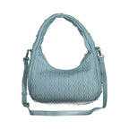Mario Valentino Blue Polyurethane Women Shoulder Bag - Zeiniez