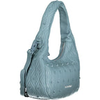 Mario Valentino Blue Polyurethane Women Shoulder Bag - Zeiniez