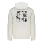Calvin Klein White Cotton Men's Sweatshirt - Zeiniez