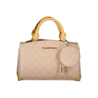 Mario Valentino Beige Polyurethane Women Handbag - Zeiniez