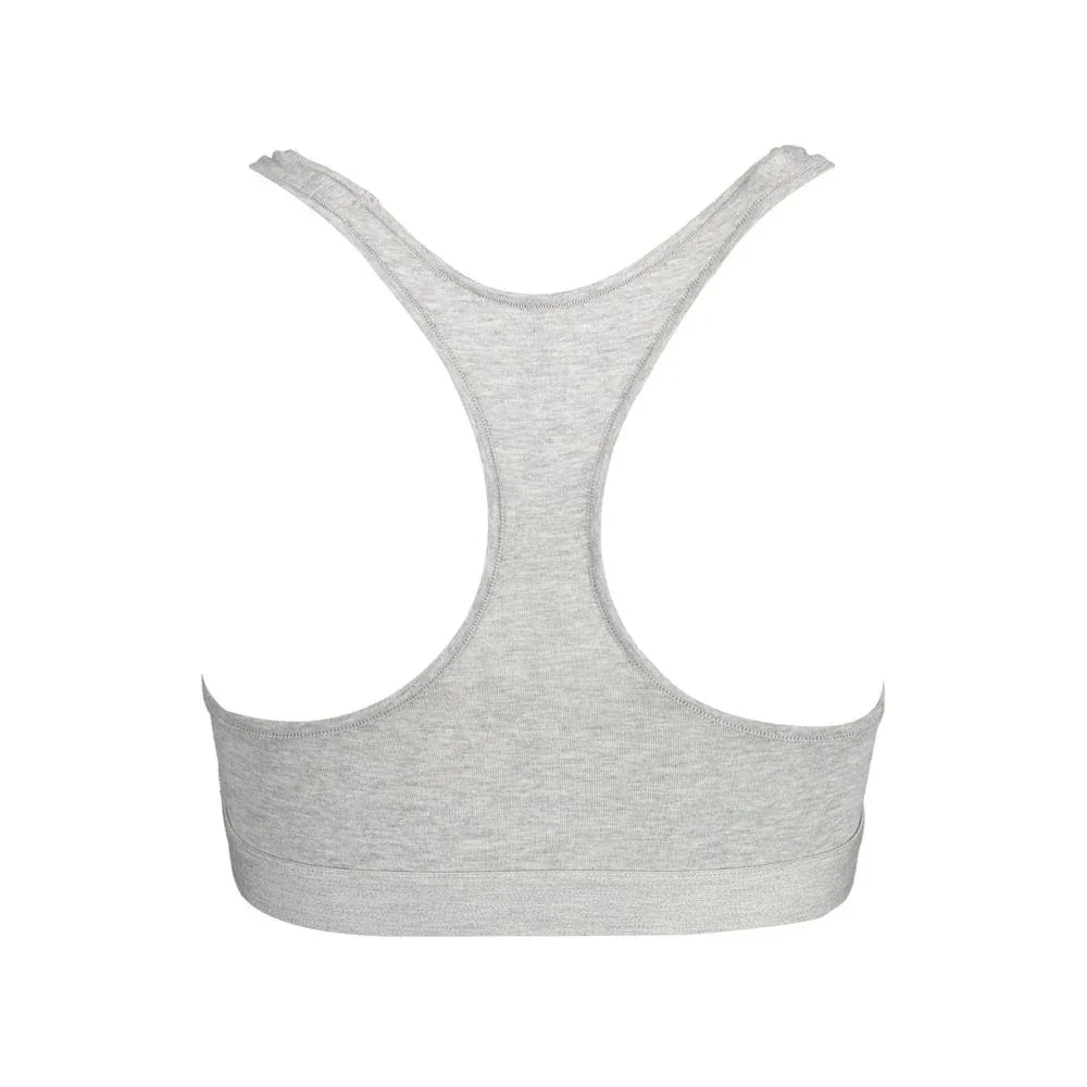 Tommy Hilfiger Grigio Cotton Women's Sports Bra - Zeiniez