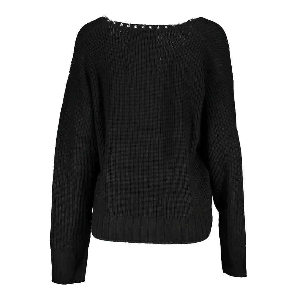 Patrizia Pepe Black Tessuto Women Sweater - Zeiniez