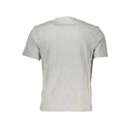 North Sails Gray Cotton Men T-Shirt - Zeiniez