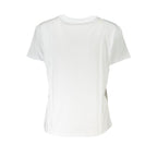 Patrizia Pepe Bianco Organic Cotton Women T-Shirt