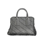 Mario Valentino Black Polyurethane Women Handbag - Zeiniez