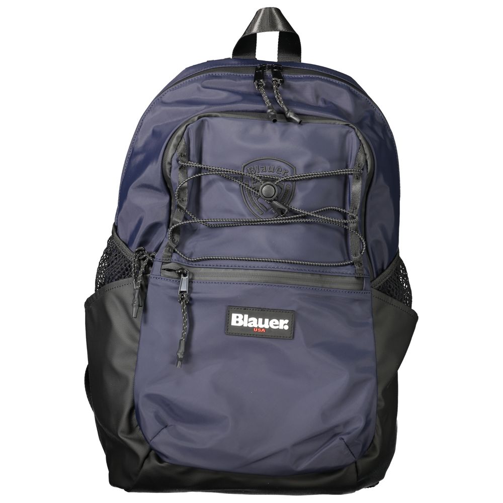 Blauer Blue Polyester Mens Backpack - Zeiniez
