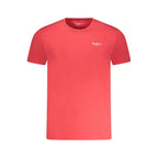 Pepe Jeans Red Cotton Men T-Shirt - Zeiniez