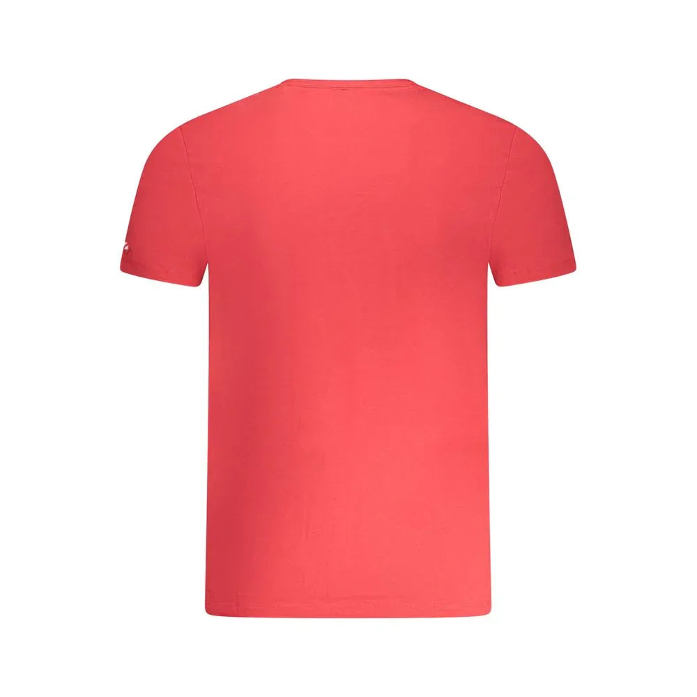 Pepe Jeans Red Cotton Men T-Shirt - Zeiniez