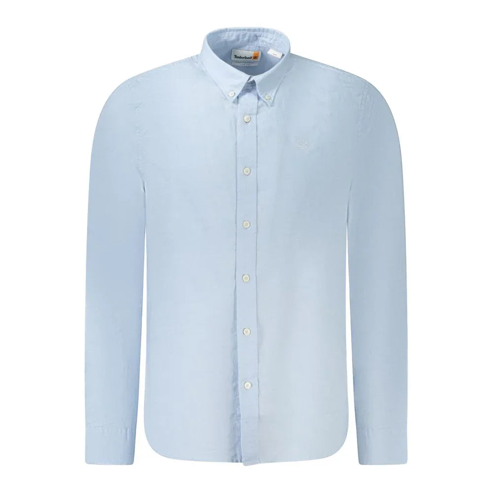 Timberland Azzurro Linen Men's Shirt - Zeiniez