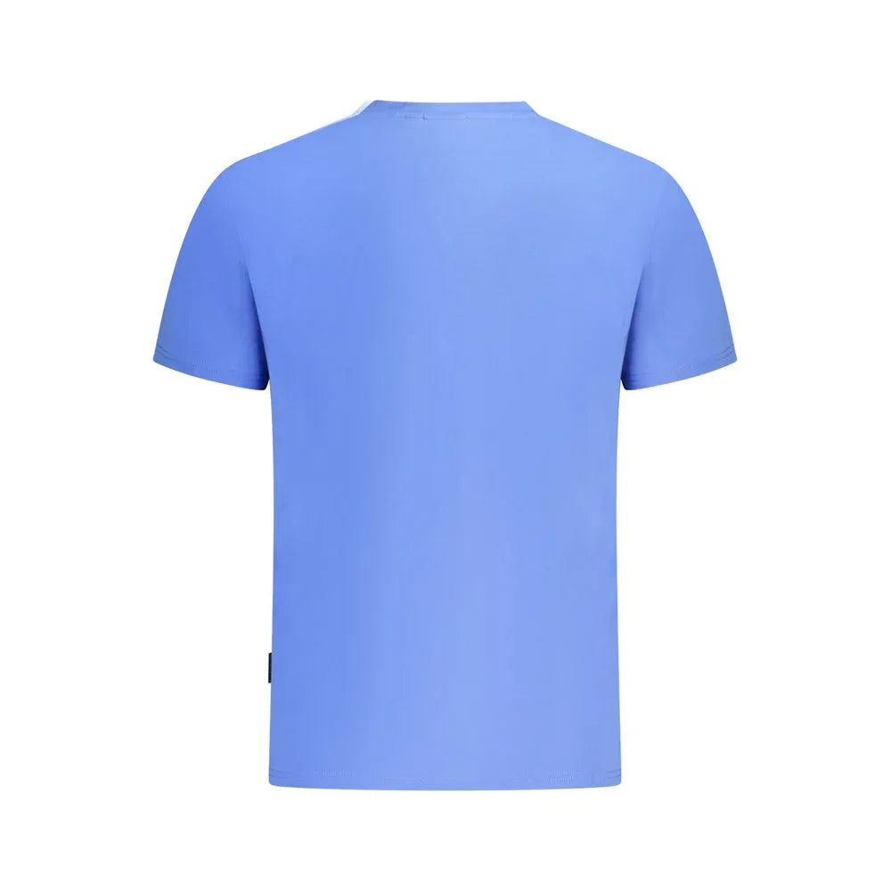 Napapijri Blue Cotton Men's T-Shirt - Zeiniez