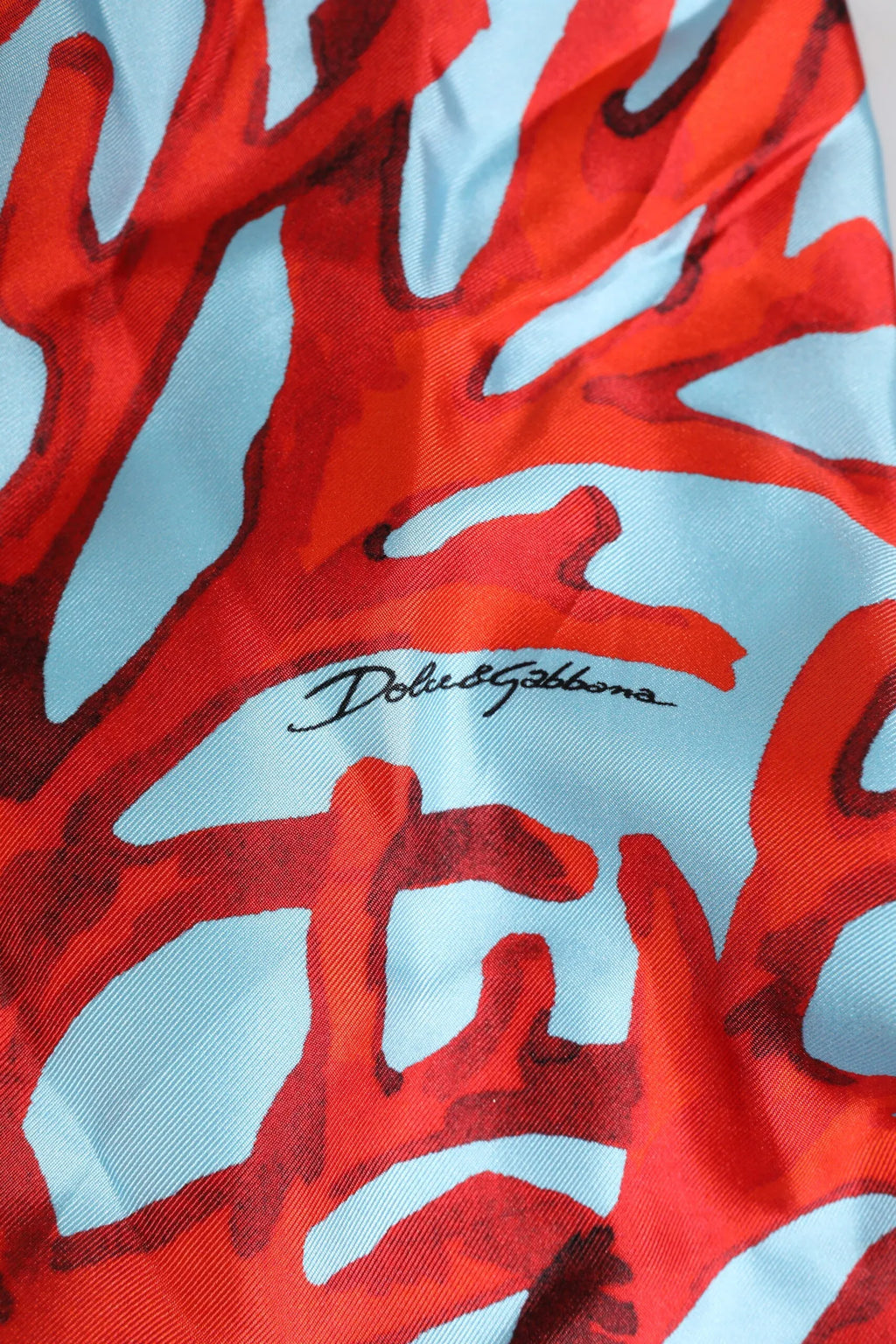 Dolce & Gabbana Blue Red Coral Print Wrap Robe Coat Jacket - Zeiniez