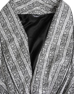 Dolce & Gabbana Multicolor Floral Robe Coat Wrap Jacket