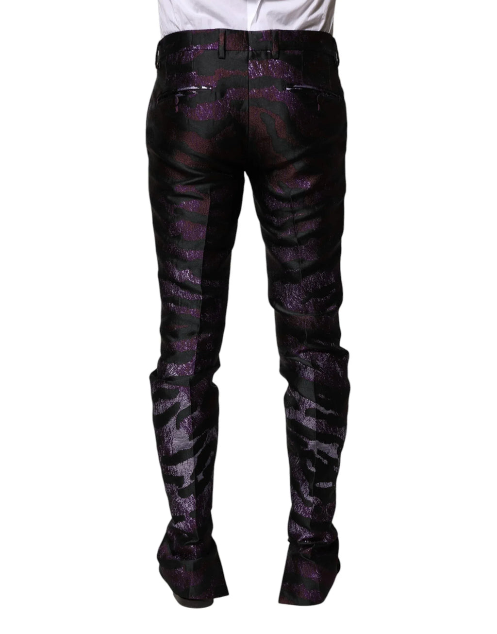 Dolce & Gabbana Multicolor Polyester Patterned Pants - Zeiniez