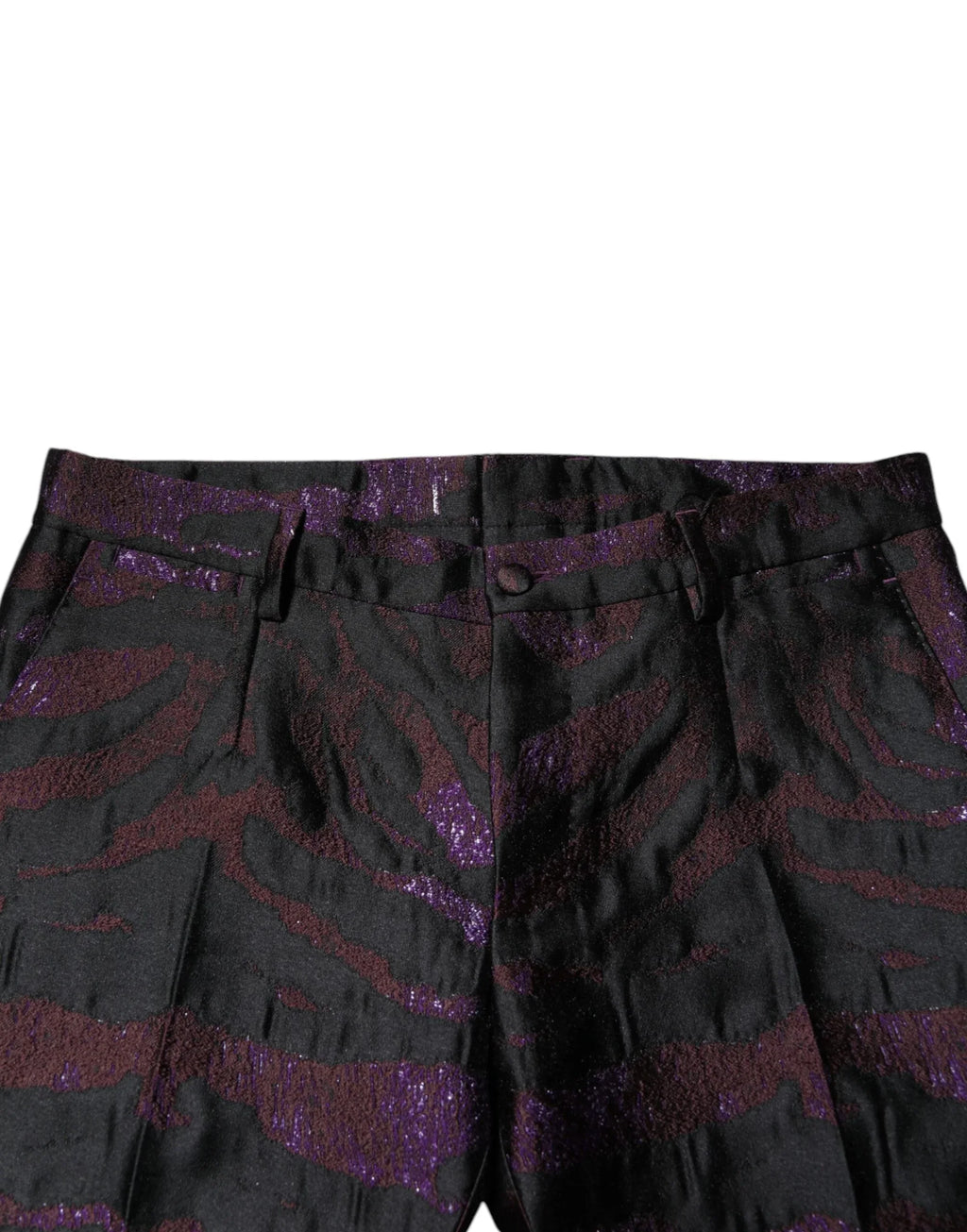 Dolce & Gabbana Multicolor Polyester Patterned Pants - Zeiniez