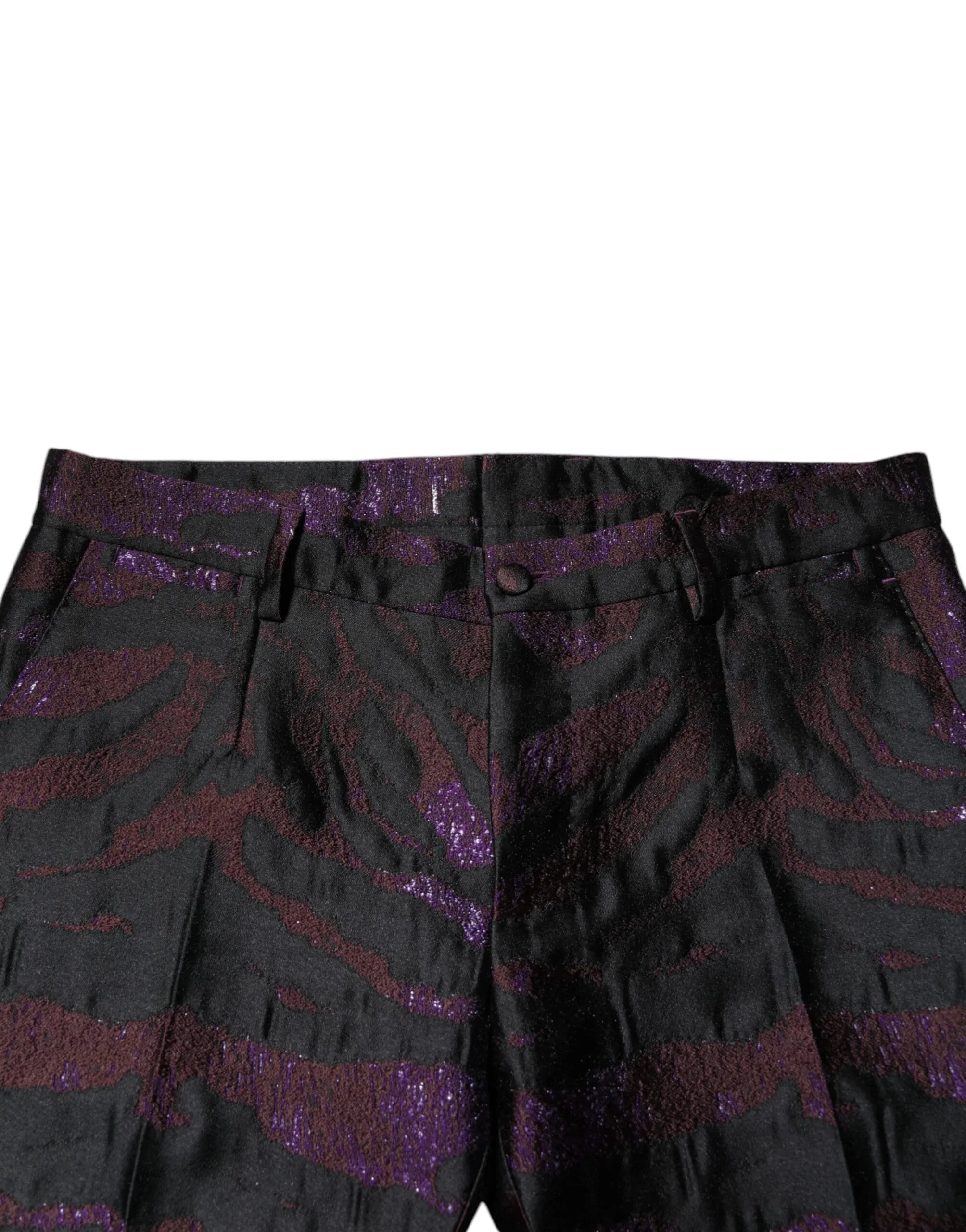 Dolce & Gabbana Multicolor Polyester Patterned Pants - Zeiniez