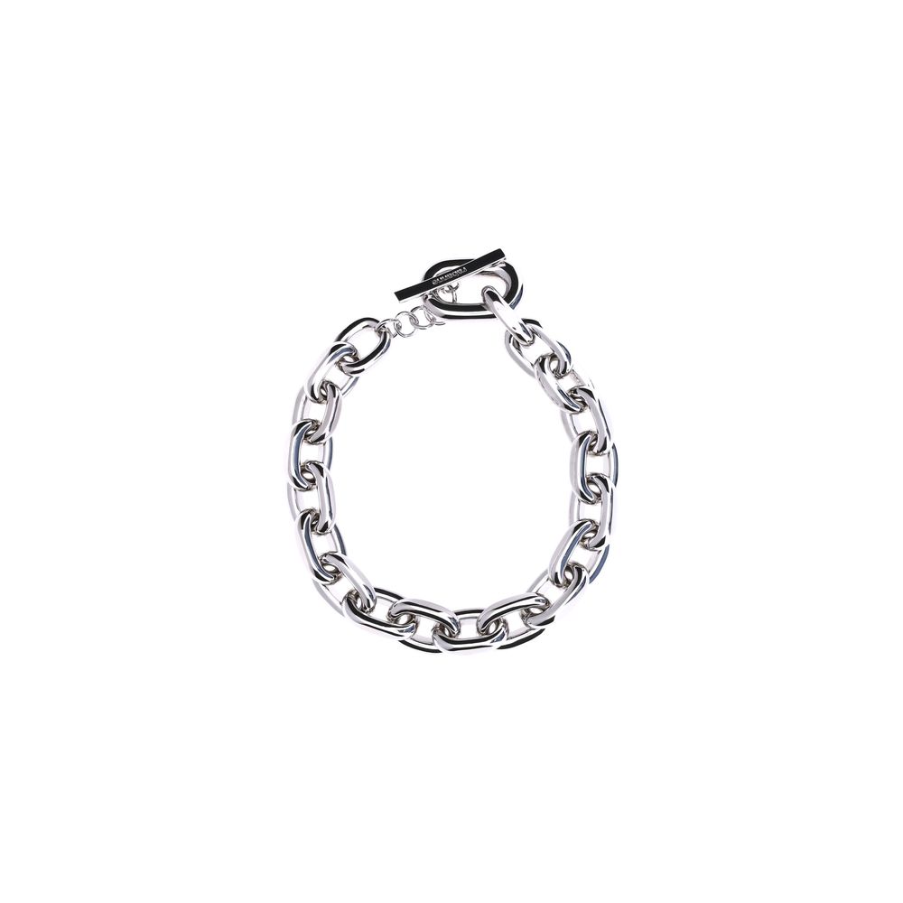 Rabanne Silver Aluminum Necklace - Zeiniez