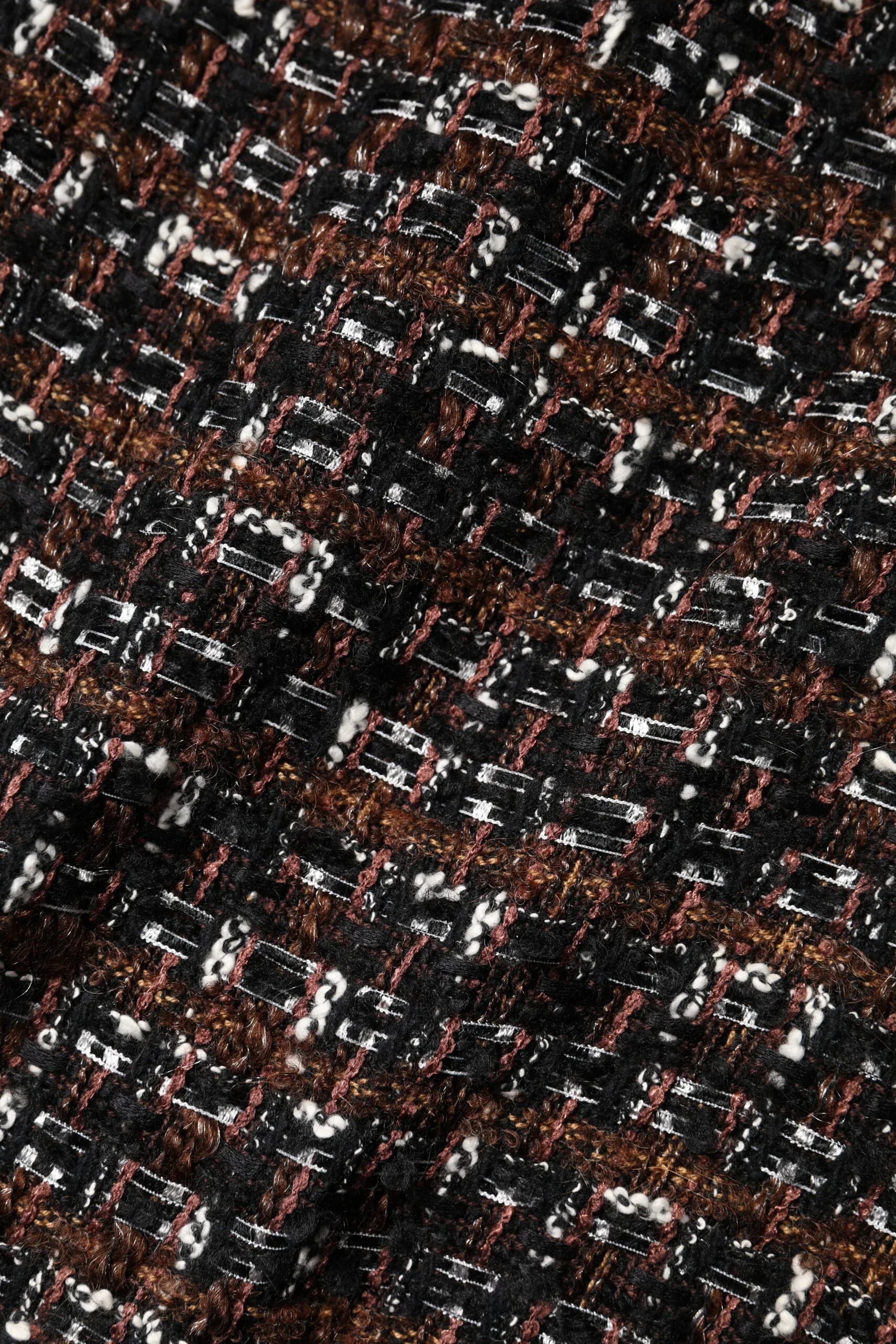 Dolce & Gabbana Multicolor Sleeveless Mini Tweed A-line Dress - Zeiniez