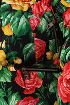 Dolce & Gabbana Multicolor Floral Puffer Hooded Jacket - Zeiniez