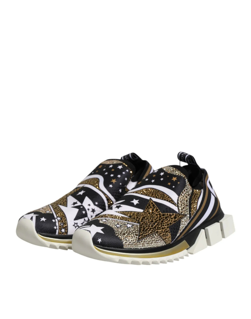 Dolce & Gabbana Multicolor Sorrento Low Top Sneakers Shoes - Zeiniez