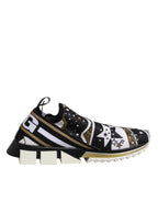 Dolce & Gabbana Multicolor Sorrento Low Top Sneakers Shoes - Zeiniez