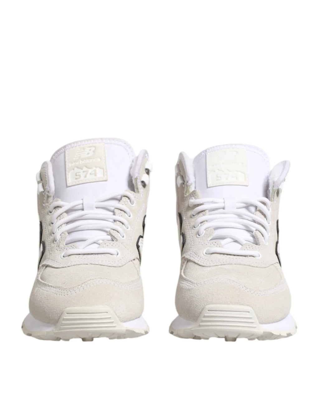 New Balance Off White Suede Sneakers Shoes - Zeiniez