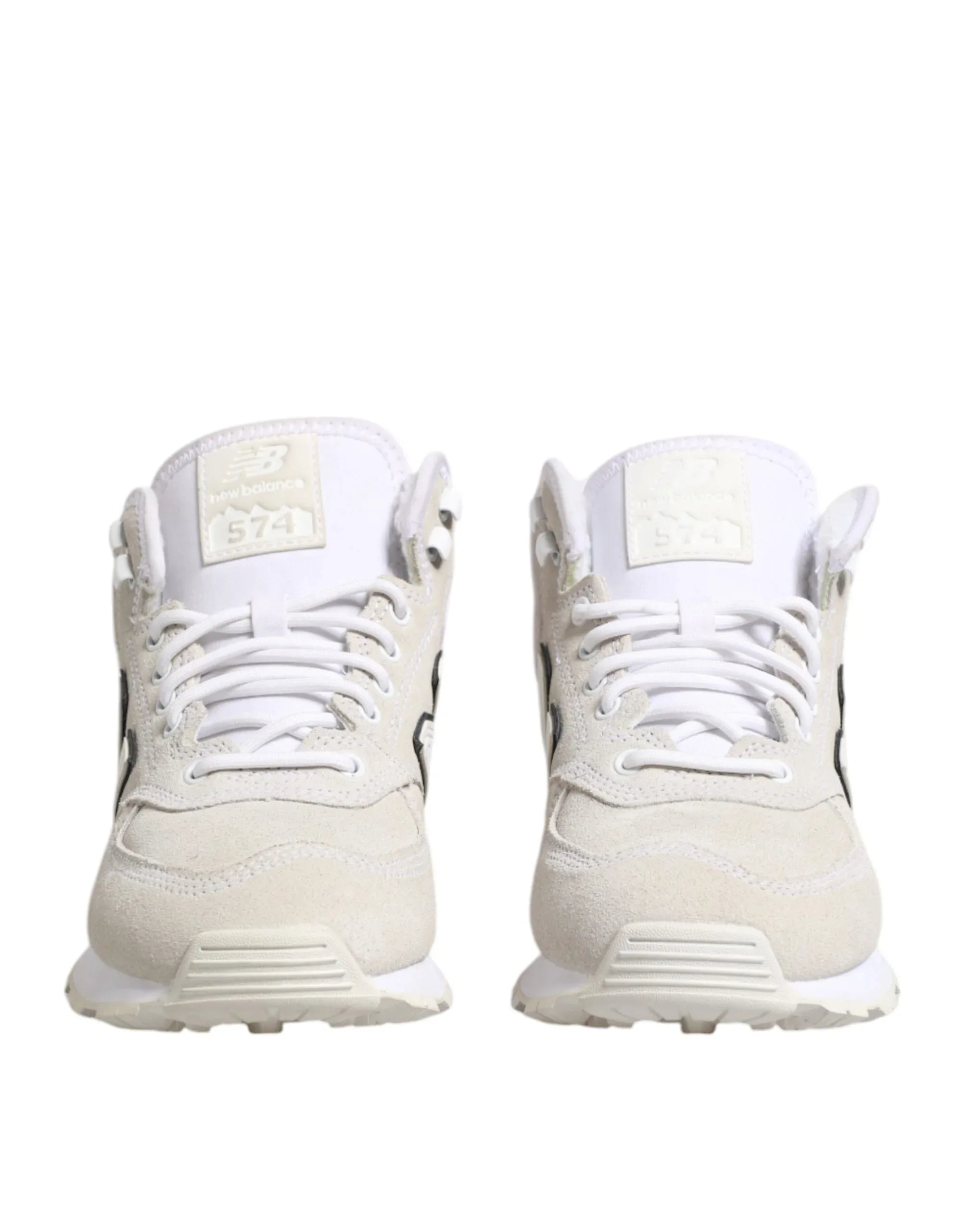New Balance Off White Suede Sneakers Shoes - Zeiniez